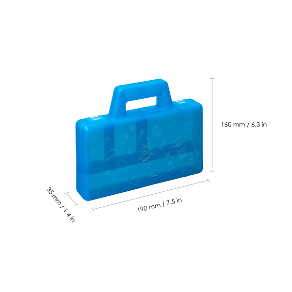 LEGO Rendszerező táska, kék