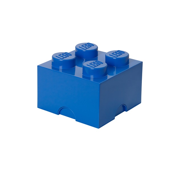 LEGO Tárolódoboz 2x2, kék(5,6 literes)