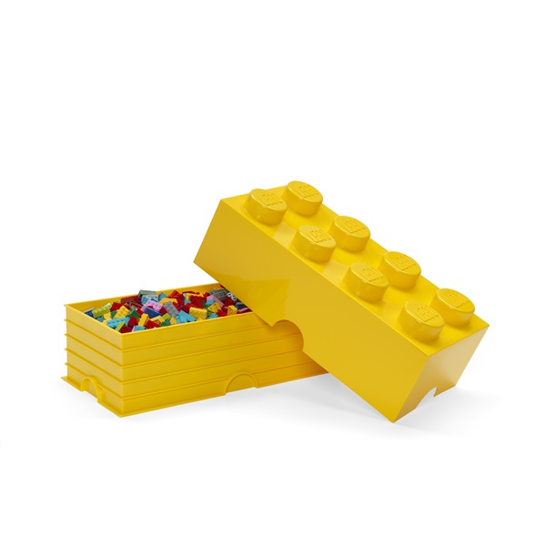 LEGO Tárolódoboz, sárga (16,9 literes)
