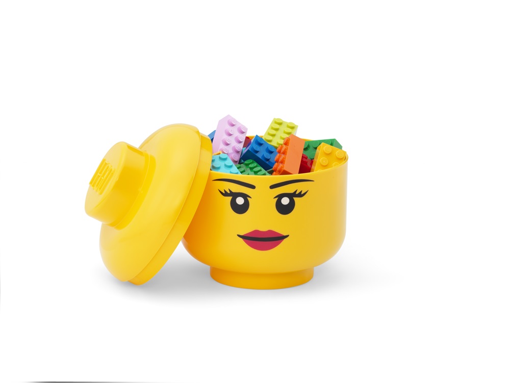 LEGO Lány tárolófej, mini (360ml)