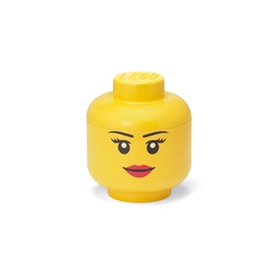 LEGO Lány tárolófej, kicsi (2 literes)