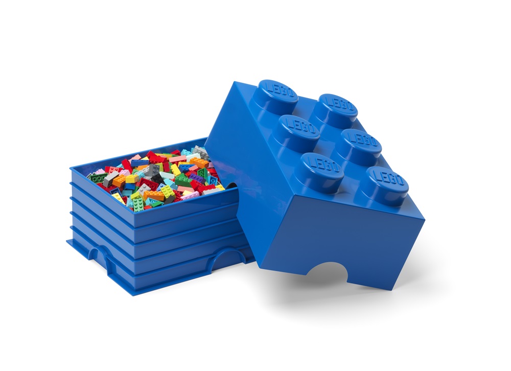 LEGO Tárolódoboz, kék (12,1 literes)