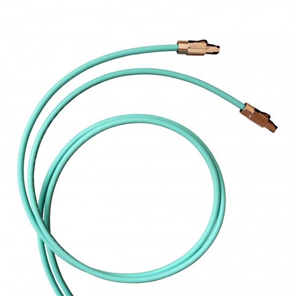 LEGRAND patch kábel RJ45-RJ45 Cat8 árnyékolt (S/FTP) LSZH (LSOH) 3 méter türkíz LCS3