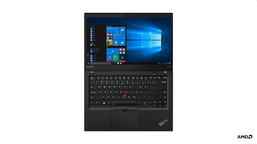 LENOVO ThinkPad T495S 20QK000MHV 14"FHD IPS/AMD Ryzen 5 PRO 3500U/16GB/256GB/fekete/Win10 Pro laptop (Újracsomagolt)