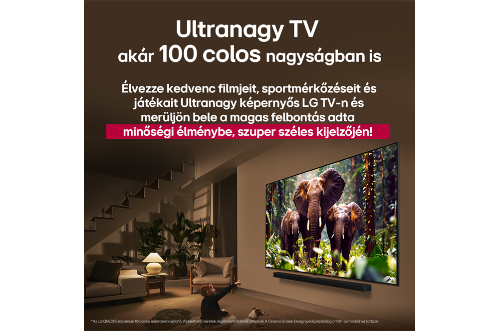 LG 100" 100QNED86A6 4K UHD AI Smart QNED evo MiniLED TV