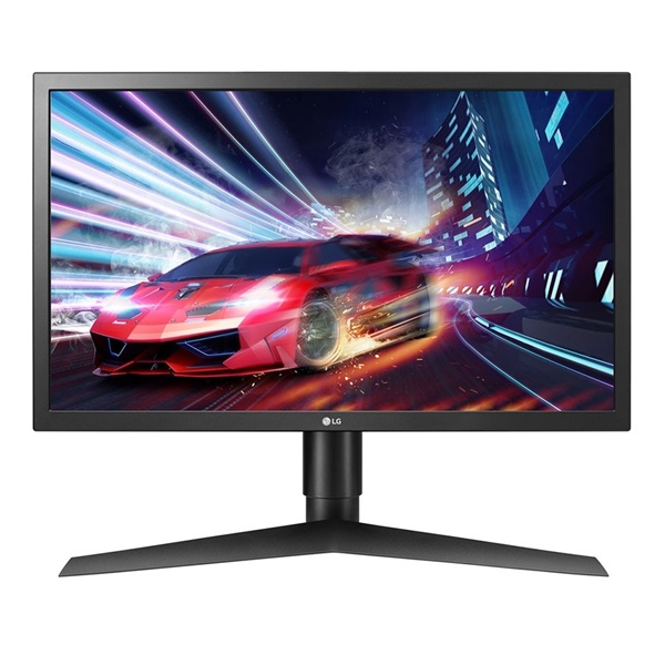 LG 23,6" 24GL650-B FHD TN LED 144Hz DP/HDMI fekete gamer monitor