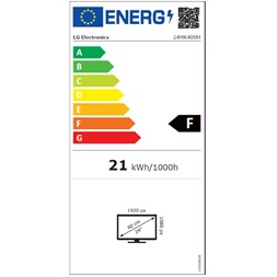 LG 24" 24MK400H-B FHD TN VGA/HDMI fekete LED monitor