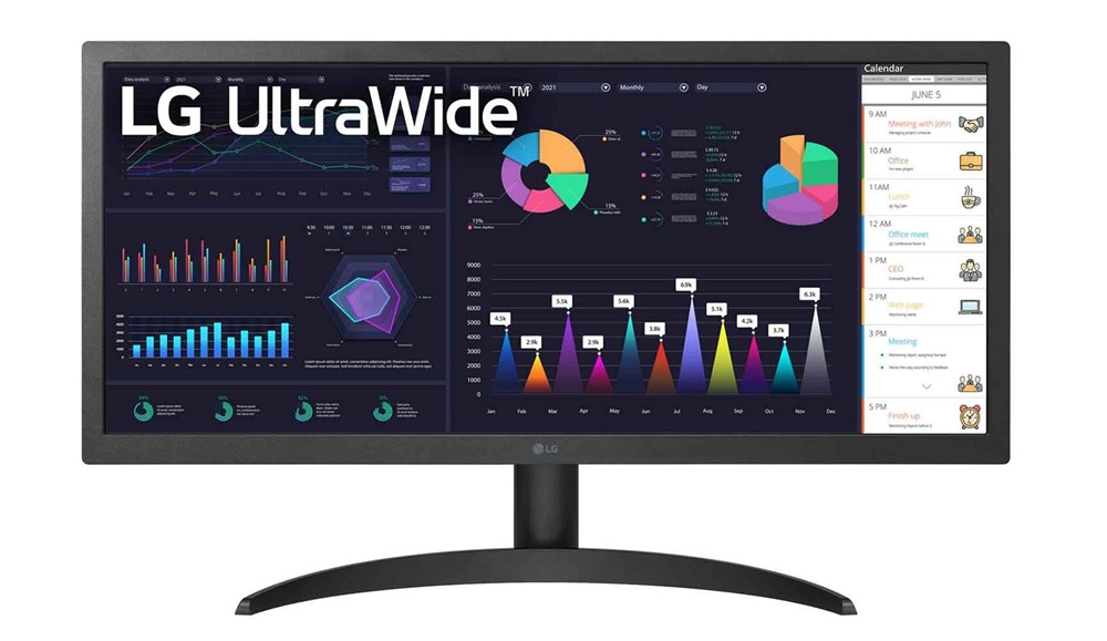 LG 25,7" 26WQ500 WFHD IPS HDMI monitor
