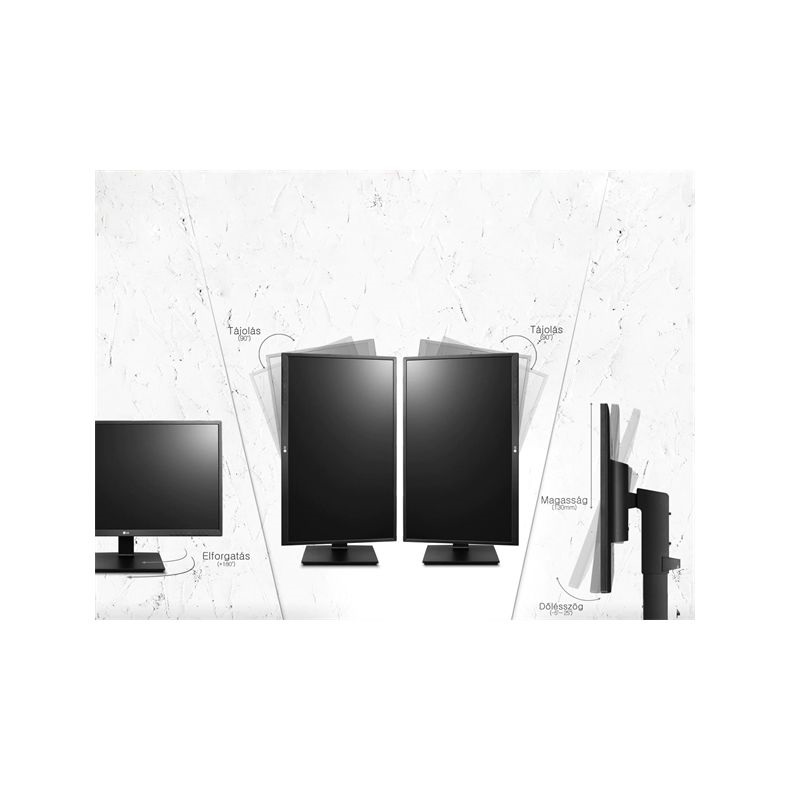 LG 27" 27BK55YP FHD IPS HDMI/DP/VGA/DVI monitor