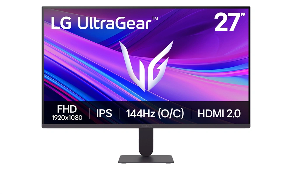 LG 27" 27G411A-B.AEU UltraGear FHD IPS 144Hz HDMI/DP gamer monitor