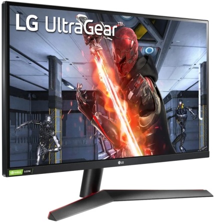 LG 27" 27GN600-B FHD IPS 144Hz DP/HDMI fekete gamer monitor