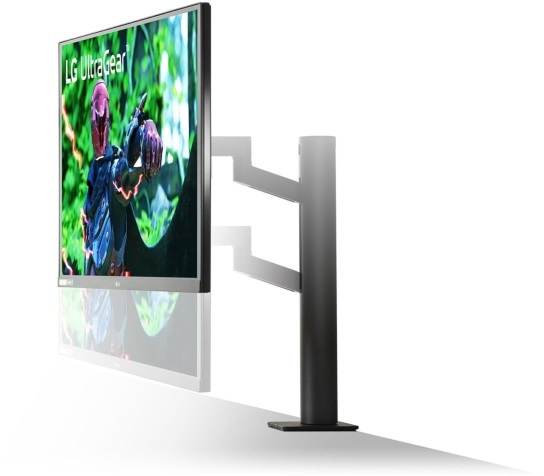 LG 27" 27GN880-B QHD Nano IPS 144Hz DP/HDMI fekete gamer monitor