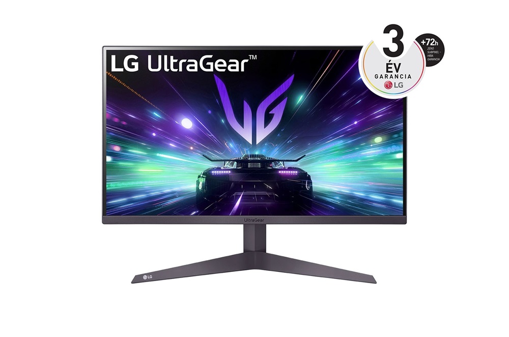 LG 27" 27GS50F-B FHD VA 180Hz HDMI/DP gamer monitor (Újracsomagolt)