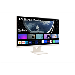 LG 27" 27SR50F-W, 1920x1080 IPS 16:9, 14ms, 2xHDMI/2xUSB/Bluetooth/AirPlay, hangszóró smart monitor (Újracsomagolt)
