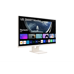 LG 27" 27SR50F-W, 1920x1080 IPS 16:9, 14ms, 2xHDMI/2xUSB/Bluetooth/AirPlay, hangszóró smart monitor (Újracsomagolt)