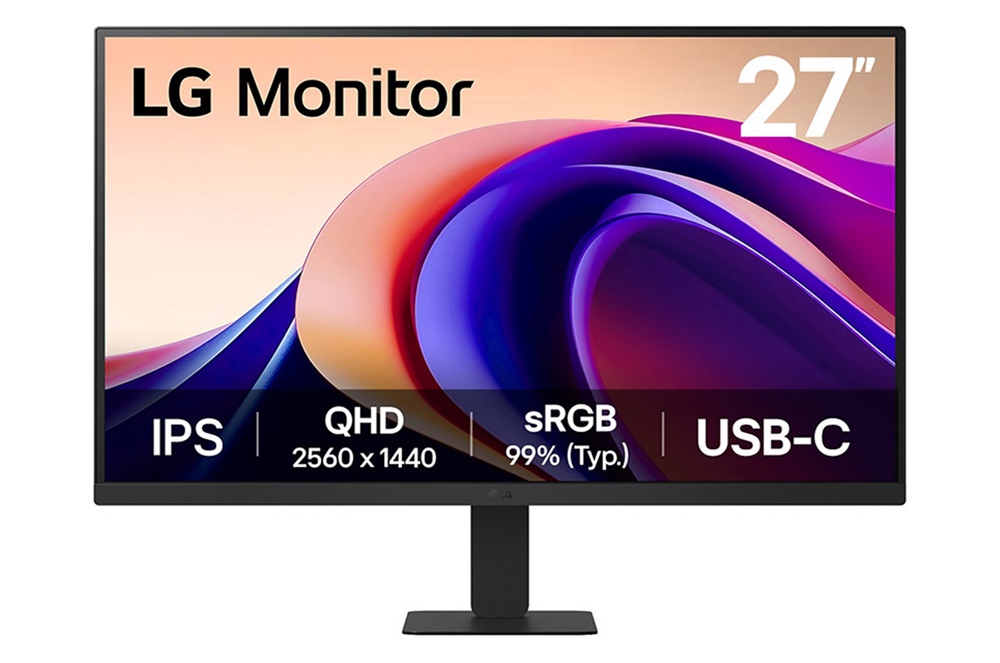 LG 27" 27U631A-B.AEUQ QHD IPS 100Hz HDMI/USB-C monitor