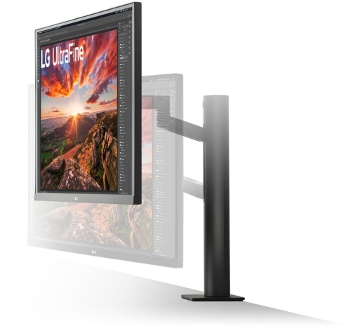 LG 27" 27UN880-B 4K UHD IPS HDMI/DP/USB fekete monitor