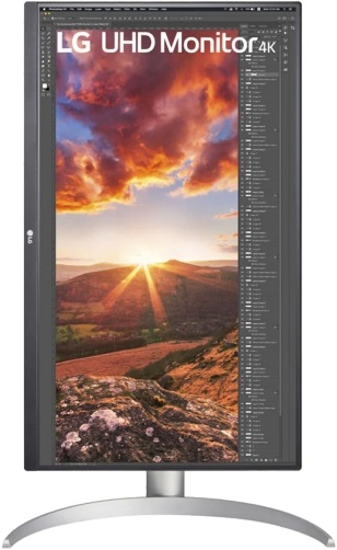 LG 27" 27UP850-W 4K UHD IPS HDMI/DP/USB fehér monitor