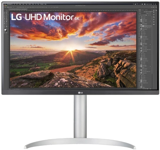 LG 27" 27UP850-W 4K UHD IPS HDMI/DP/USB fehér monitor
