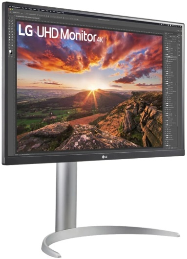 LG 27" 27UP850-W 4K UHD IPS HDMI/DP/USB fehér monitor