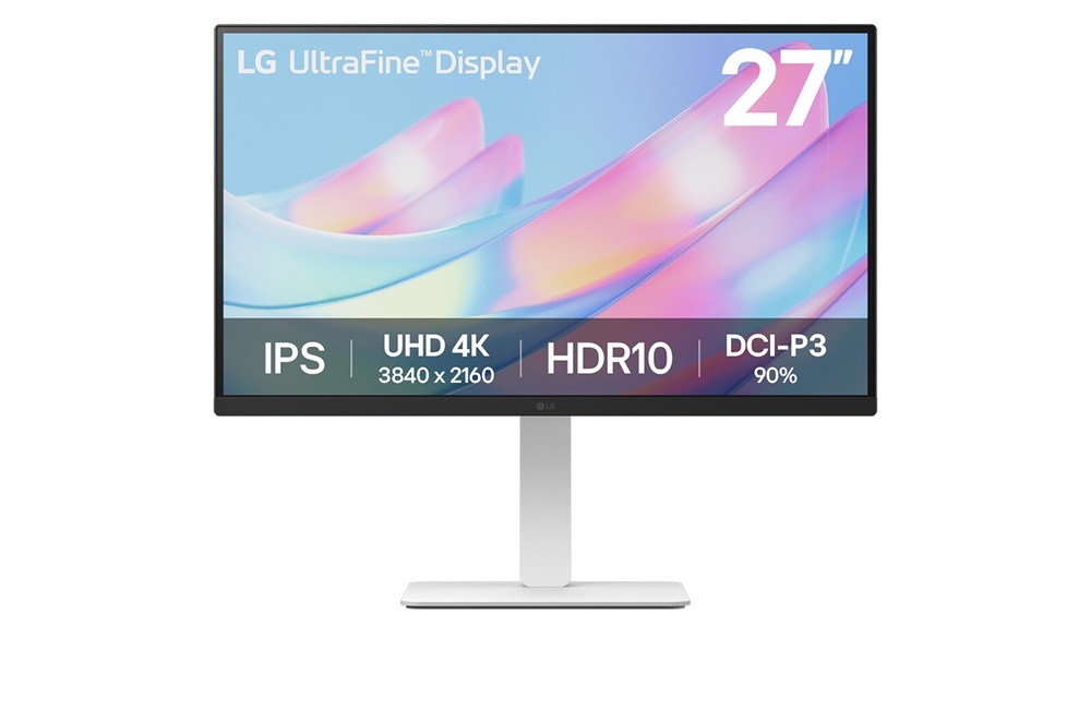 LG 27" 27US550-W.AEU 4K UHD IPS HDMI/DP monitor