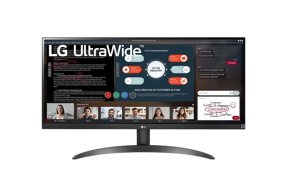 LG 29" 29WP500-B UW-FHD IPS HDMI fekete LED monitor