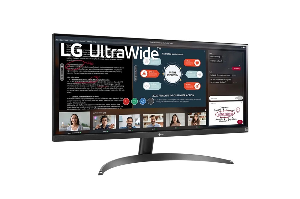 LG 29" 29WP500-B UW-FHD IPS HDMI fekete LED monitor