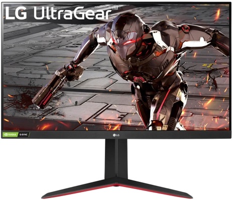LG 31,5" 32GN550-B FHD VA 165Hz HDMI/DP fekete gamer monitor