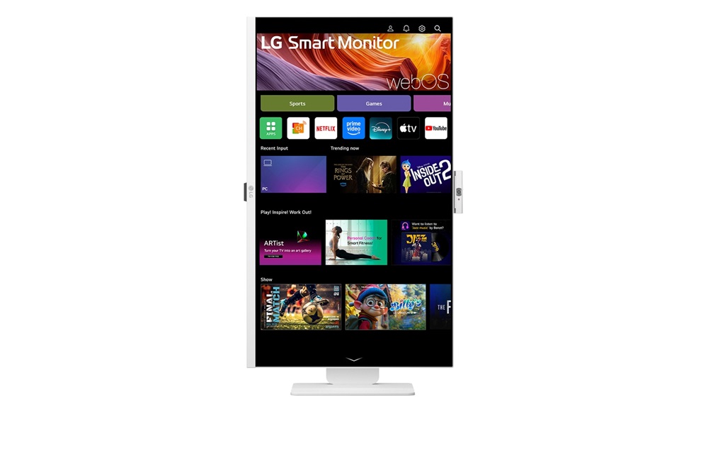LG 31,5" 32U850SA-W.AEU 4K UHD IPS HDMI/USB-C smart monitor