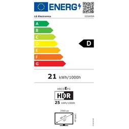 LG 32" 32G600A-B.AEUQ QHD VA 180Hz HDMI/DP ívelt gamer monitor