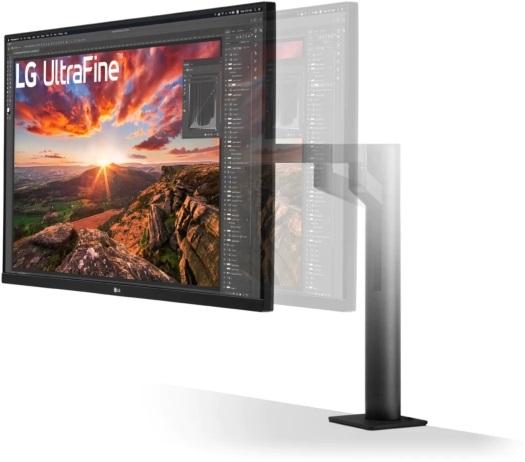LG 32" 32UN880-B 4K UHD IPS DP/HDMI/USB fekete monitor