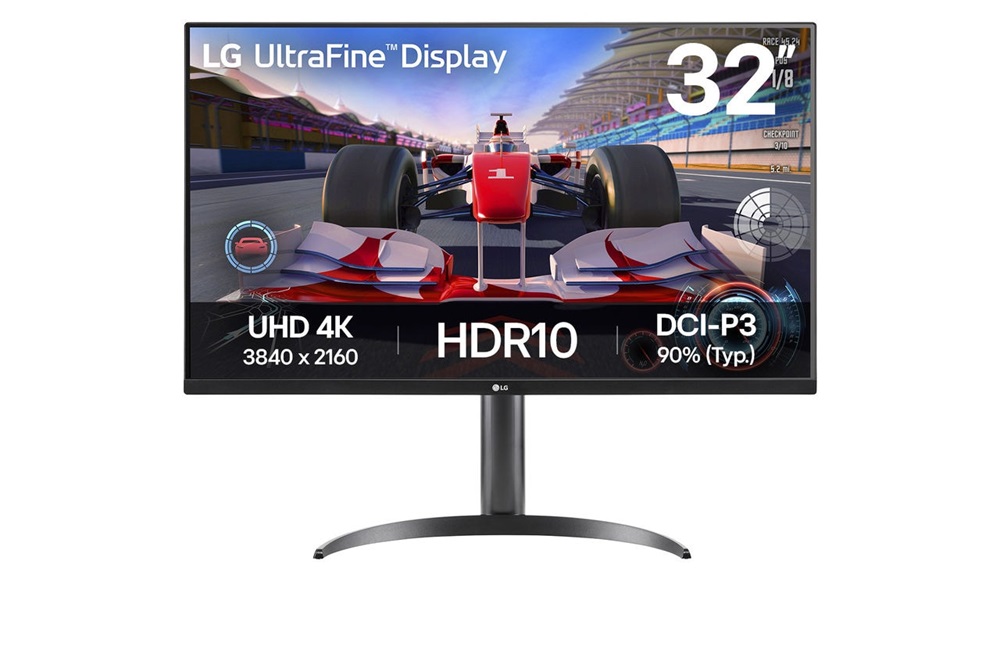 LG 32" 32UR550K-B UHD VA HDMI/DP monitor