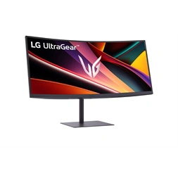 LG 34" 34G630A-B.AEUQ UltraGear WQHD VA 240Hz HDMI/DP/USB/USB-C ívelt gamer monitor