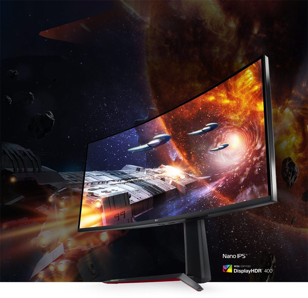 LG 34" 34GN850-B LED UWQHD Nano IPS 160Hz HDMI/DP/USB fekete ívelt gamer monitor