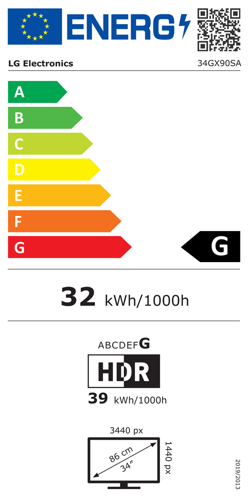 LG 34" 34GX90SA-W.AEU UltraGear WQHD OLED 240Hz DP/HDMI/USB/USB-C/LAN ívelt gamer monitor