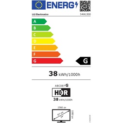 LG 34" 34WL500-B UW-FHD IPS HDMI fekete LED monitor