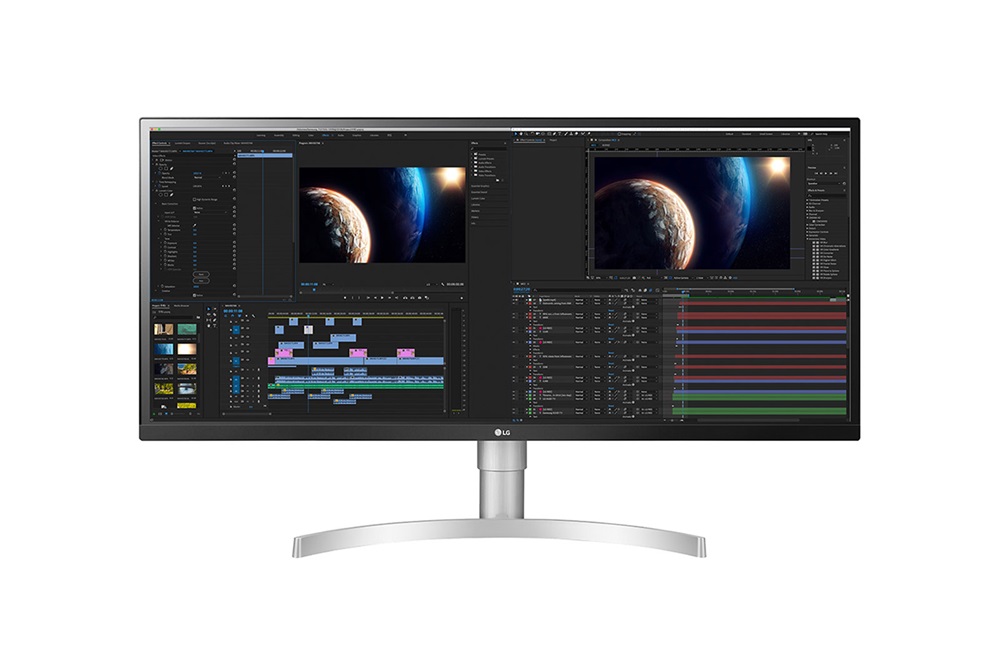 LG 34" 34WL850-W UWQHD Nano IPS HDMI/DP/USB/Thunderbolt fehér LED monitor