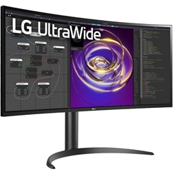 LG 34" 34WP85C-B UWQHD IPS HDMI/DP/USB fekete ívelt monitor