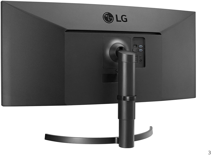 LG 35" 35WN75C-B QHD VA 100Hz HDR10 ívelt kijelzős monitor