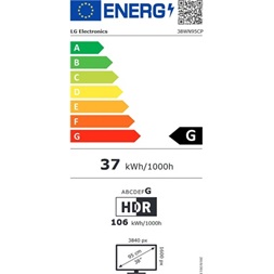 LG 37,5" 38WN95CP-W WQHD+ NanoCell IPS 144Hz HDMI/USB/Thunderbolt fehér-ezüst ívelt gamer monitor