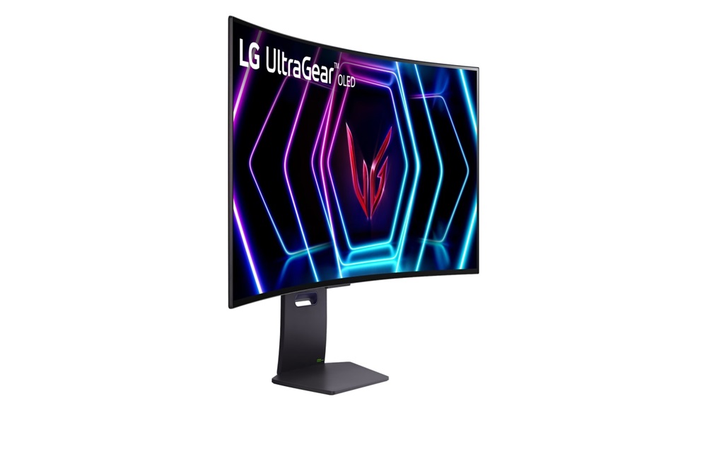 LG 39" 39GS95QE-B Ultragear UWQHD 240Hz HDMI/DP ívelt OLED gamer monitor