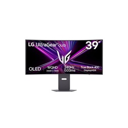 LG 39" 39GX900A-B.AEU UltraGear WQHD OLED 240Hz DP/HDMI/USB/USB-C ívelt gamer monitor