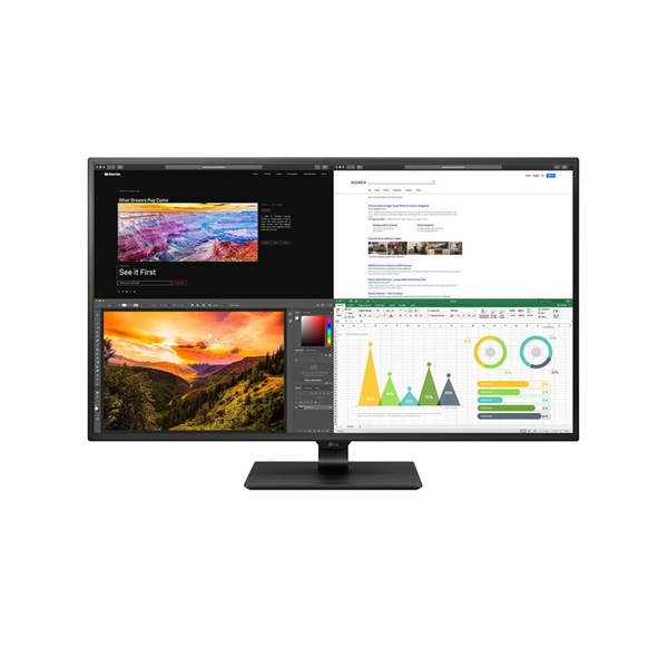 LG 42,5" 43UN700-B 4K UHD IPS HDMI/DP/USB-C fekete monitor