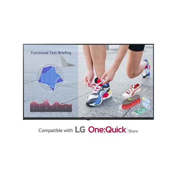 LG 43" 43UL3J-E Digital Signage 4K UHD IPS LED LFD kijelző