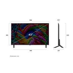 LG 43" 43NANO90A3B 4K UHD NanoCell AI Smart TV