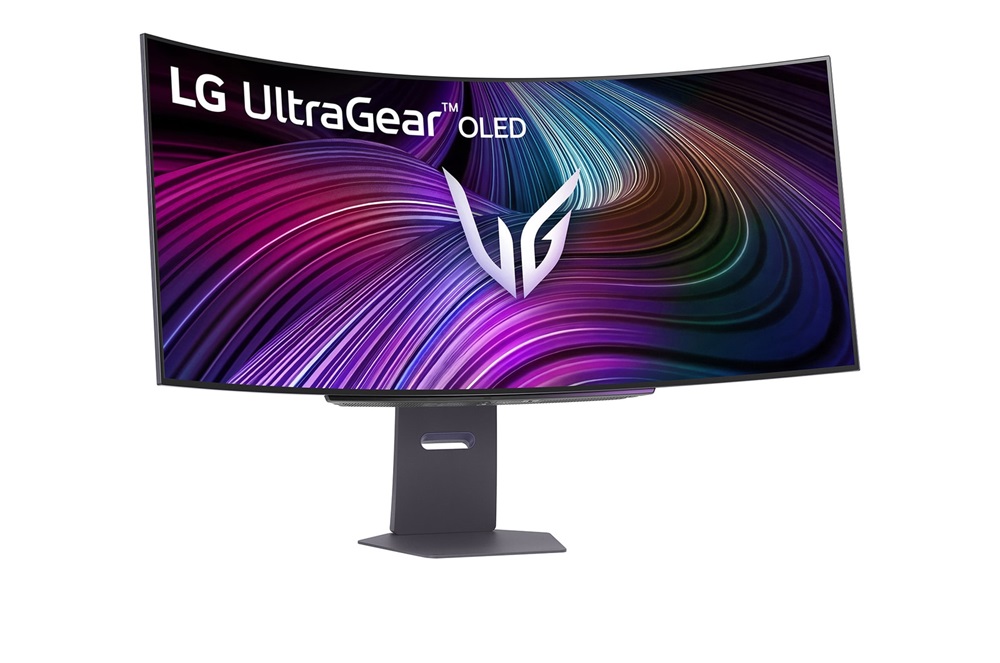 LG 45" 45GX90SA-B.AEU WQHD OLED 240Hz HDMI/DP/USB/RJ45/USB-C ívelt smart gamer monitor