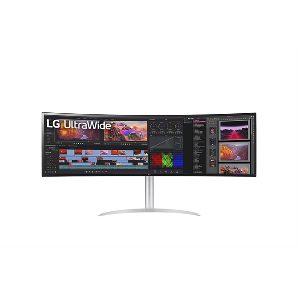 LG 49" 49WQ95C-W DQHD IPS 144Hz DP/HDMI/USB ívelt monitor