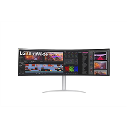 LG 49" 49WQ95C-W DQHD IPS 144Hz DP/HDMI/USB ívelt monitor