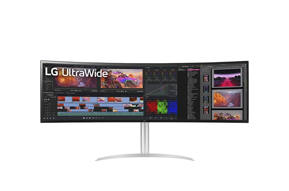 LG 49" 49WQ95CP-W UltraWide DQHD IPS HDMI/DP monitor