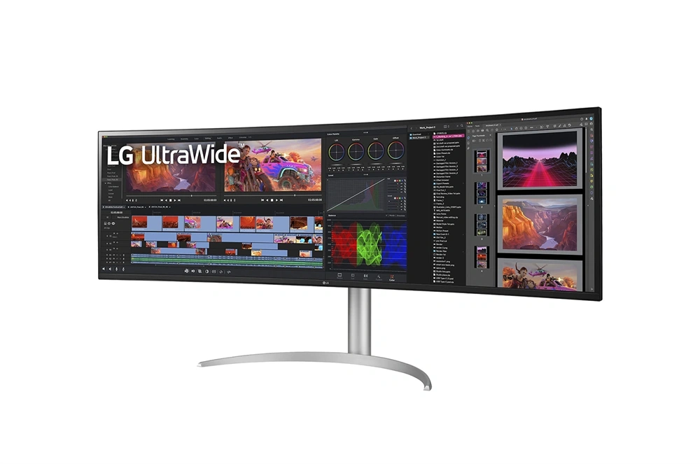 LG 49" 49WQ95CP-W UltraWide DQHD IPS HDMI/DP monitor